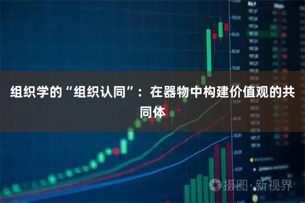 组织学的“组织认同”：在器物中构建价值观的共同体