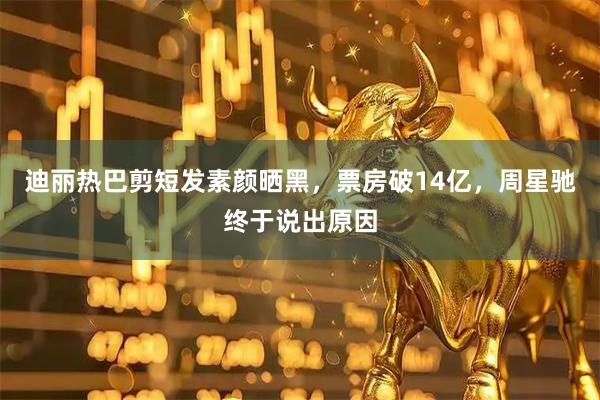 迪丽热巴剪短发素颜晒黑,票房破14亿,周星驰终于说出原因